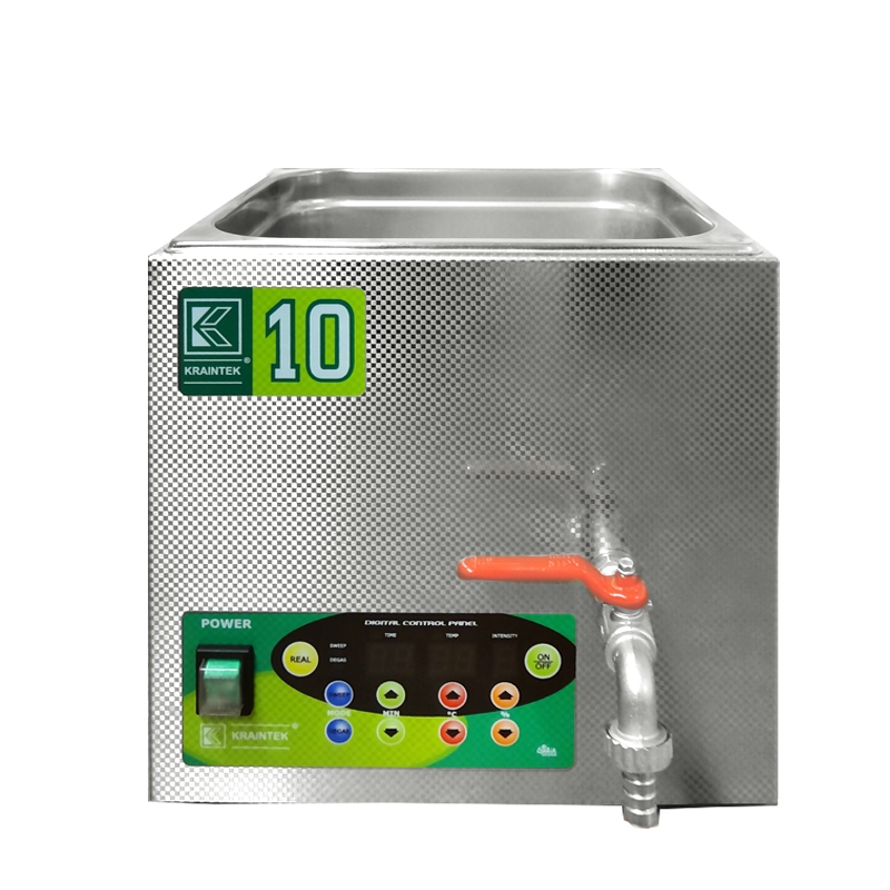 Laboratorní ultrazvuková vana K-10LE nerezová, elektronické ovládaní
